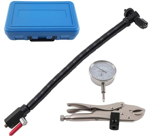 maXpeedingrods Manual Brake Disc Run Out Brake Tools Kit | Car Repair Tool with DTI Gauge + Ball Joint Wear Service Tool & Pliers