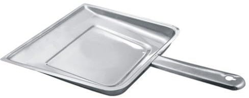 Satre Online And Marketing Stainless Steel Dust Pan, Cleaning Product, Dustpan, Silver, Flat