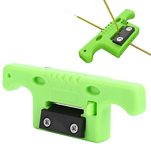 Dilwe Automatische Abisolierzange 1,9-3,0 mm MAST5 ABS Abisolierpuffer Universal Portable Professional Abisolierpuffer Fibre Cable Stripper Pufferwerkzeug Loose Tube Buffer