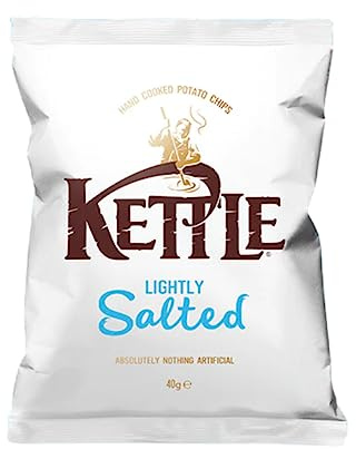 Kettle Potato Crisps 18x40g Full Box (Lightly Salted)