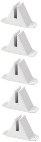 Milisten 5piezas Base De Jardín Soporte Antivuelco Para Postes De Soporte De Anclaje Para De Privacidad Adecuado Para Terraza Patas Para Postes De De Refuerzo