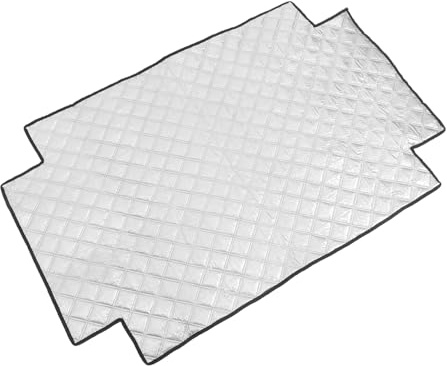 Housse Isolante pour Réfrigérateur et Congélateur Argentée 1 PC | Toile Oxford et Aluminium, Résistante aux Intempéries, Stabilité Thermique, Usage Domestique