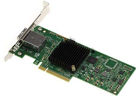 Kalea-INFORMATIQUE Tarjeta Controladora Interna PCIe 3.0 SAS 12GB 8 Puertos. Modelo OEM 9300-8e