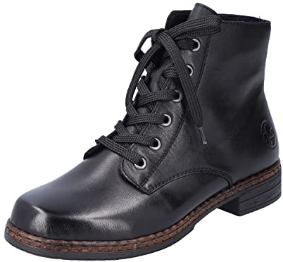Rieker Donna 75130 moda stivali, Nero, 42 EU