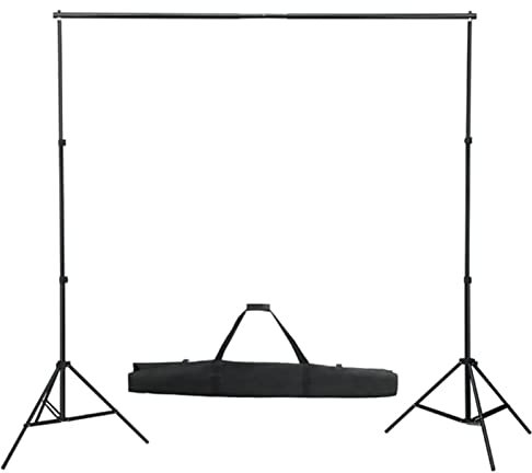 Homgoday Kit de estudio fotográfico con juego de luces, fondo y reflector, set dotográfico para estudio fotográfico, set dotográfico para fotografía 600 x 300 cm
