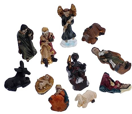Vaguelly Kreative Jesus-Figur Aus Harz Religiöse Tischdekoration Für Zuhause Büro Und Gemeinschaft Geeignet Für Weihnachten Und Geschenke Vielseitige Christliche Dekoration