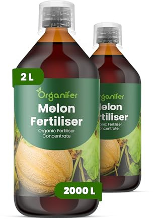Fertilizzante liquido organico 2x1L per melone – radici forti e piante sane – Organifer