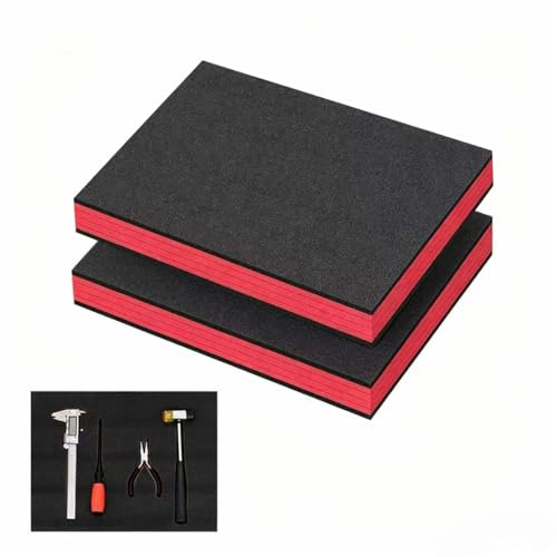 XLTBOMS 2 Unité Mousse pour Outils - 40 x 30 x 4 cm, Inserts en Mousse