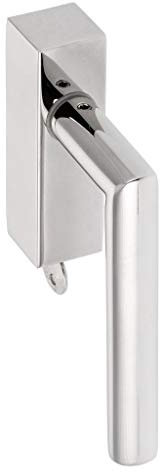 Abschließbarer Fenstergriff | Edelstahl poliert | Stiftlänge 35 mm + 43 mm | New Orleans