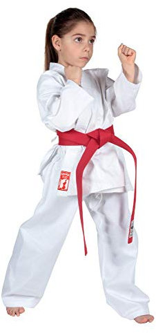 Itaki Karategi Kid Stoff 200 gr/m2 – 65% Polyester 35% Baumwolle – für Jungen Karate Jujitsu Aikido Arti Marali, Unisex Kinder, 1 (140 cm)