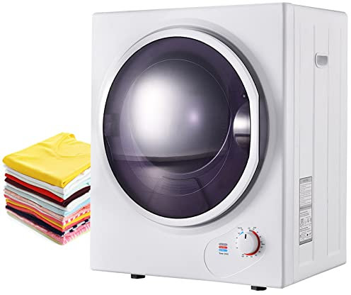 ZWJABYY Sèche Linge Pas Cher,SèChe-Linge à éVacuation,SèChe-Linge éLectrique,Appareils éLectroméNagers 850W/2.5Kg/Blanc/Double Filtre/Chauffage CéRamique PTC/TempéRature De SéChage AppropriéE 65°C