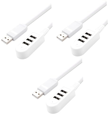 OSALADI 3pcs Multi-port Hub Charger and Extension Line for Desktop and Laptop Use Multi-function Hub