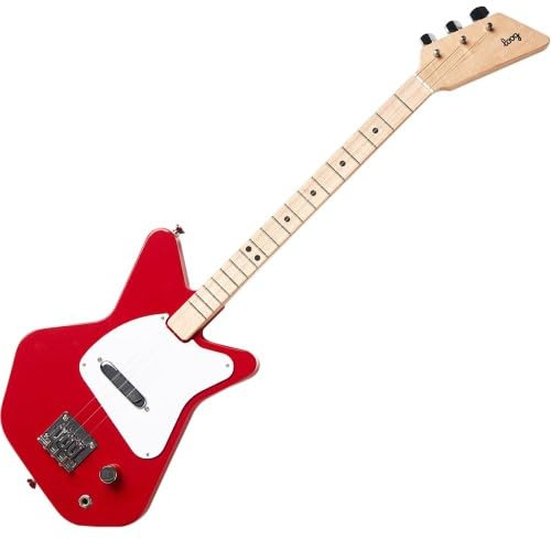 Loog Pro Electric Guitars Red Kindergitarre