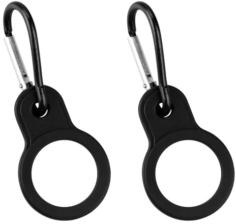 Hopzab 2Pcs Water Bottle Clip with Carabiner – Portable Hanging Strap Holder for Hiking, Cycling, Camping, Traveling, and Outdoor Use