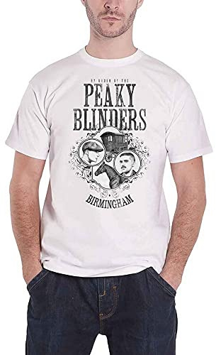 Peaky Blinders T Shirt Horse and Cart Nouveau Officiel Homme