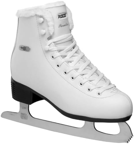 Roces Paradise Eco-Fur Patins à Glace de Loisirs pour Femmes, Blanc, 41