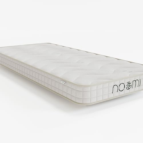 Flair Furnishings - Pocket Sprung Single Mattress, Foam and Bamboo Mattress with Natural Latex for Superior Comfort and Tailored Support, Breathable and Hypoallergenic (Noomi)