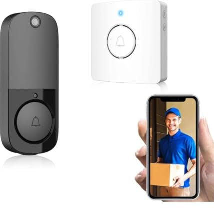 OISE ART STORE Trade Shop - Videocitofono Ip Senza Fili WiFi Campanello Smart Sensore di Movimento Ip10a