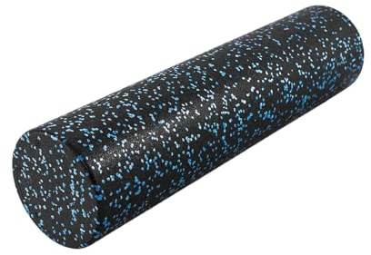kowaku Rullo in Schiuma per Yoga, Rilassamento Multiuso, Rullo in Schiuma per Pilates per Uomini E Donne, per Operatori del Fitness, 15 cm x 60 cm Blu