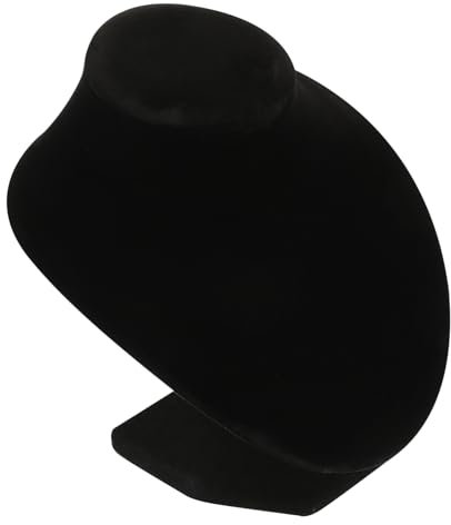 COSMEVIVI Soporte Para Collares De Organizadores De Exhibidores De Collares Expositores De Bustos De Joyería Para Tienda De Joyería Color