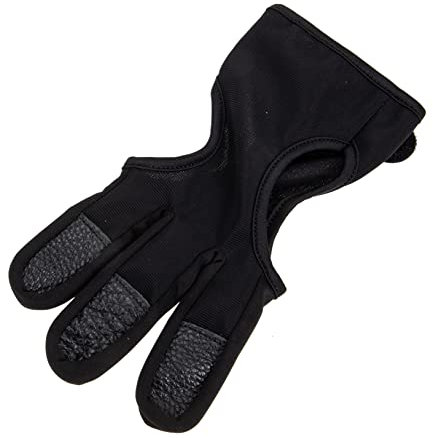 VANZACK Portable Bogenschießhandschuh Für Erwachsene Einstellbarer Fingerschutz Professioneller Schutz Für Bogenschützen Schützend Und Langlebig Für Training Und Wettkämpfe