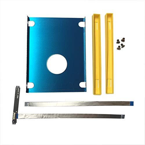 Gintai Câble de disque dur HDD/SSD Support Caddy Rails en caoutchouc de rechange pour Huawei Matebook D15 2020