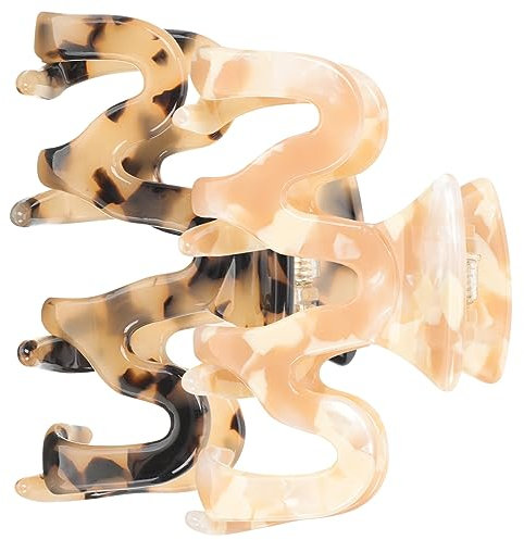 Didiseaon 2pièces Clips à Cheveux Élégants Barrettes à Cheveux Acétate Accessoires De Mode Pour Chic Et