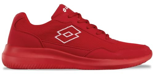Lotto Sneaker Unisex, Rosso/Bianco, 39 EU, Rosso Bianco, 39 EU