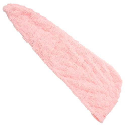 NULYLU Haartrocknungshaube aus Coral Fleece Super Saugfähig und Sicherer Sitz Schnelltrocknendes Damen Haarturban Badetuch für Komfortable Anwendung im Alltag