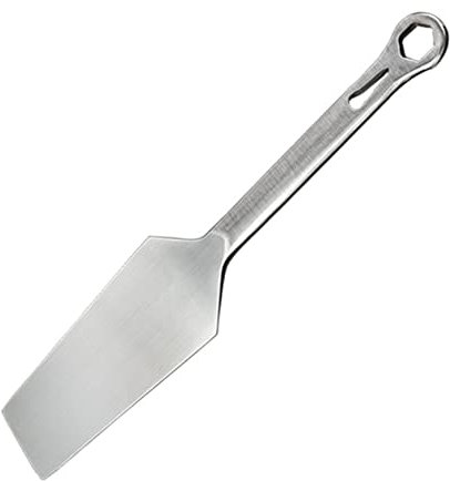 SHINEOFI Cazzuola Per Mattoni In Acciaio Inossidabile Cazzuola Per Pavimentazione Cazzuola Per Intonacatura Utensili Per Muratura Raschietto Per Secchio Cazzuola Per Finitura