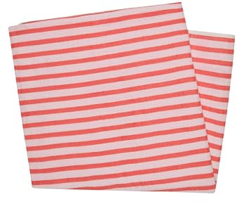 Sterntaler Musselin Decke Bär Betty, Babydecke zum Wenden, Streifen-Design auf einer Seite, leicht und atmungsaktiv, 120×120×0,5 cm, rosa