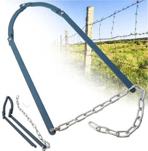 Manueller Halter für Zaunreparatur, Zaunfixierer, Werkzeug zur Wiederherstellung von Zäunen, für Viehzäune, geeignet für Stacheldraht, Ställe, C-Zäune