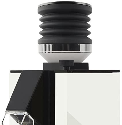 Einzeldosis-Trichter, kompatibel mit Eureka Mignon Espressomühle, Silikonbalg zum Ausblasen von Restkaffeesatz (transparenter Adapter)
