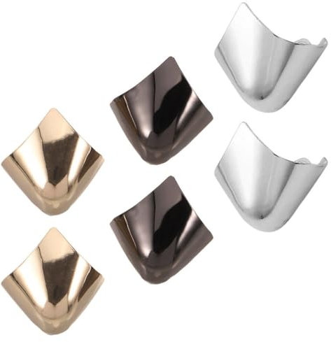 Beavorty 3paare Schuhschutz Aus Metall Für High Heels Zehenschutz Fersenschutz Schuhreparaturschutz Absatzspitzen Schuhspitzenschutz Schuhspitzenabdeckung Schutz Für Spitze Schuhe Kopfschut