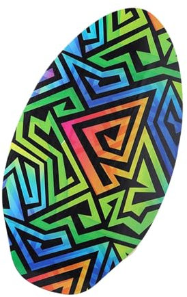 Perfeclan Strand-Skimboard für Kinder, Surf, 76,2 cm, Spielwasser, Universalbrett, tragbares Sandbrett, kleines Surfbrett, Holz-Skimboard, b