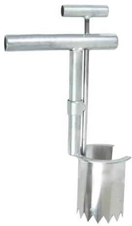 Herramienta De Mano Para Trasplantar Flores, Tenedor De Plantación De Jardín, Jardín De Cebolla Plantador De Raíz Herramienta De Acero Inoxidable, Excavadora De Jardín, Pala De Mano De Jardín Para