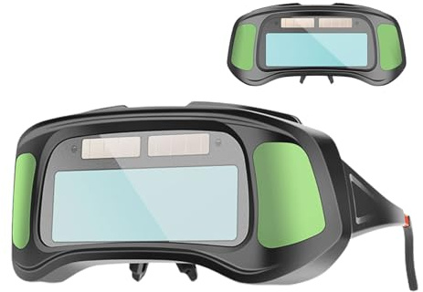 Svetsglasögon Solcellsdriven Antireflex Lödning Skärning | Ögonskyddsglasögon För Lödning Skärning Slipning Efterbehandling Industriell Tillverkning Metallbearbetning
