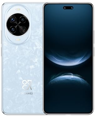 HUAWEI nova 14 Pro Smartphone, Ultra-Chroma-Kamera, 50 MP Ultra-Dual-Portrait-Frontkamera, KI Gestensteuerung, 100 W Supercharge Turbo, 6,78 makelloses Quad-Curve-Display, Kristallblau
