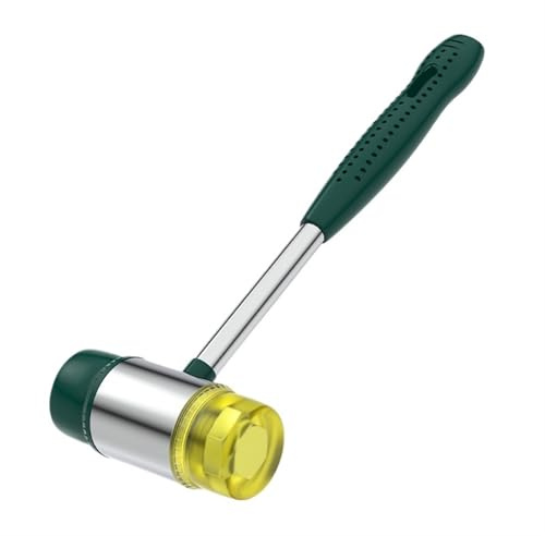 Dubbelsidig mjuk hammare Mallet gummihammare for hemgolvdekoration installation handverktyg smyckehantverk gör-det-själv-arbete(25mm Hammer)