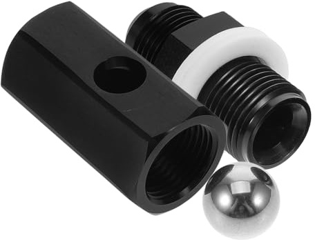 UPKOCH Válvula de Ventilación Antivuelco Unidireccional de Aluminio para Depósito de Combustible An10 Ventilación Segura y Equilibrada para Tanques de Carreras Accesorio Resistente y