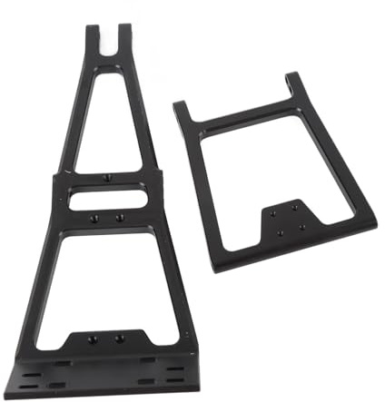 Cosiki Kit de Brazo de Remolque RC, Cabrestante de Aleación de Aluminio, Brazo de Grúa de Remolque para Camión de Rescate de Doble Stent, Kit de Auxilio con Alta Resistencia, Ideal para 1/10 RC