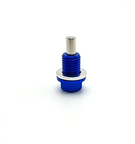 Parti a vite Moto M12 × 1.5 Magnetico Bullone Di Scarico Olio Vite Universale Accessorie Coppa Dado Per HONDA Per Per Dirt Bike(Blue)