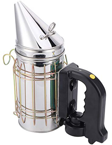 Tnfeeon Ahumador de Colmenas, Ahumador Eléctrico de Abejas, Suministros de Apicultura, Resistencia a la Corrosión Profesional Duradera, Operación Simple para Impulsar la Apicultura de Abejas