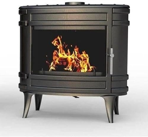 Poêle À Bois Fonte 8kw Anthracite - 6483-04-1