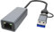 USB C auf Ethernet Adapter, USB 3.0 auf RJ45 Gigabit Ethernet LAN 100 Mbps Netzwerkadapter, Ethernet auf USB Typ-C Netzwerk Adapter für TV/Windows XP/Mac-Book/Linux/Vista usw