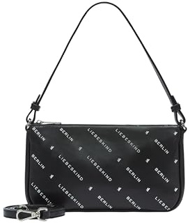 Kärleksbarn Berlin Crossbody S MONOGRAM Soft Nappa svart, svart