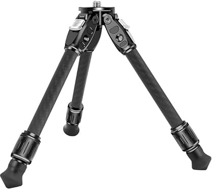 Greabuy Trípode pequeño de viaje para cámaras DSLR y cámaras de acción con ángulos ajustables