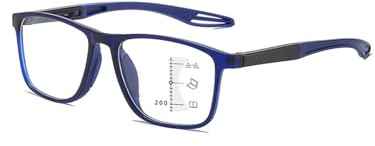 LONGTO Banogalle Brille, Banogalle Automatik Brille, German Intelligent Auto Focus Anti-Blaulicht Reading Glasses for Women and Men, Anti-Blaulicht Intelligente Zoom Automatische Brillen (E,2X)