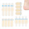 SIRLOMU 16 pièces patch pour ampoules, hydrogel, patch de gel, patch pour ampoules au talon, patch de protection du talon
