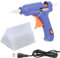 TNOMSNO Pistolet à Colle Chaude, 20W Pistolet a Colle avec 60pcs 7mm*100mm Bâtons de Colle, Pistolets à Colle électriques Pistolet a Colle Chaude pour Réparation, Artisanat, DIY, Maison